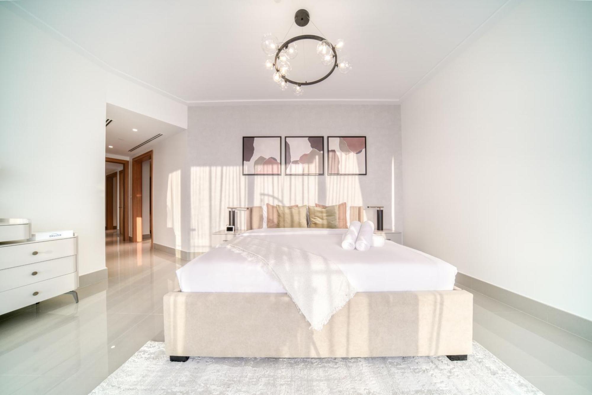 Downtown Luxury - Stunning Burj Khalifa & Sea View - 5 Minutes Walk To Dubai Mall Exterior foto